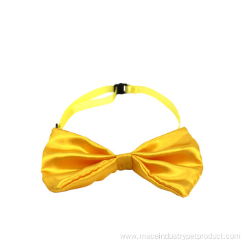 fashionable dog ribbon neck tie pet bow tie